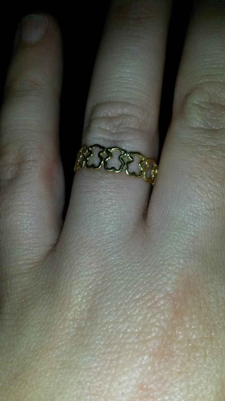 Mi precioso anillo de compromiso!! - 1
