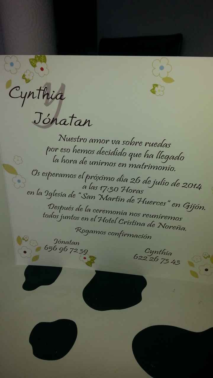 Chicas 2014!!!! y las invitaciones?? - 2