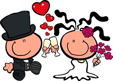 novios para tarjetones