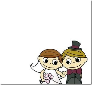 novios para tarjetones
