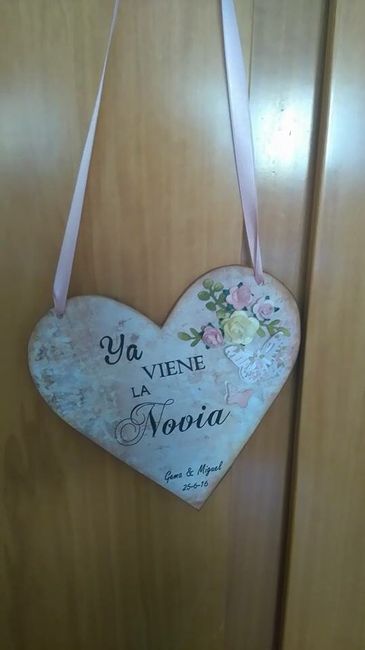 Cartel ya viene la novia - 3