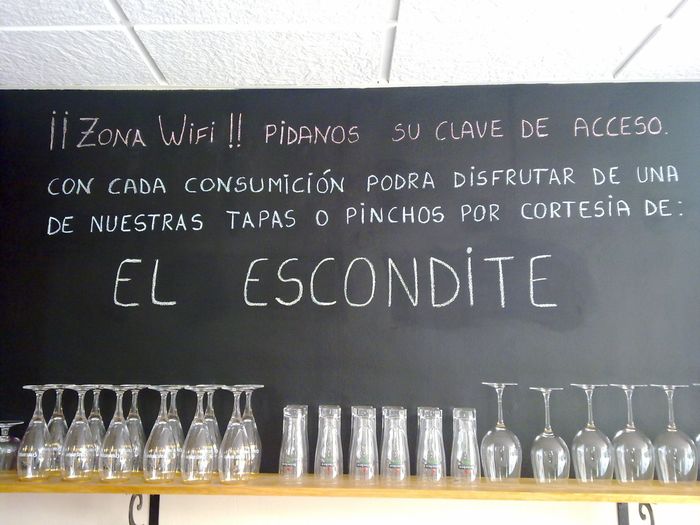 la pizarra