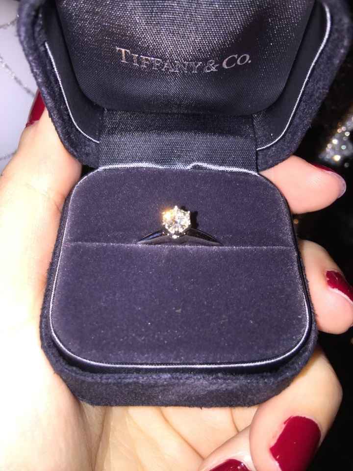 Mi anillo tiffany de pedida - 1