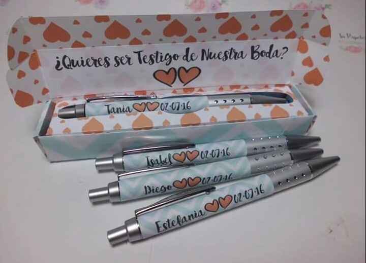 Bolis para los testigos - 1