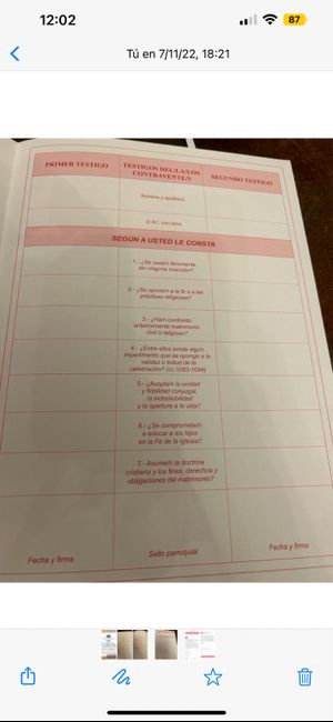 Testigos por la iglesia 1