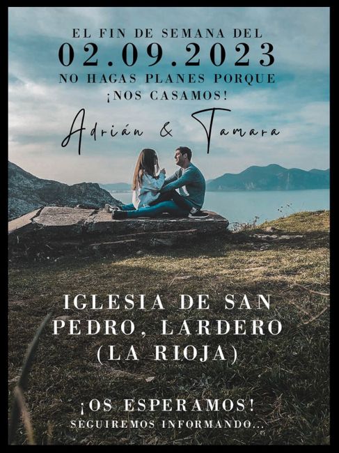 ¡Hola! Quería mostrar alguna de nuestras fotos de pre boda para poner en el save the date. 3