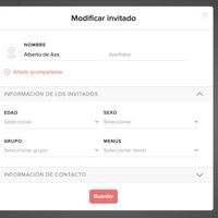 Como se borran invitados - 1
