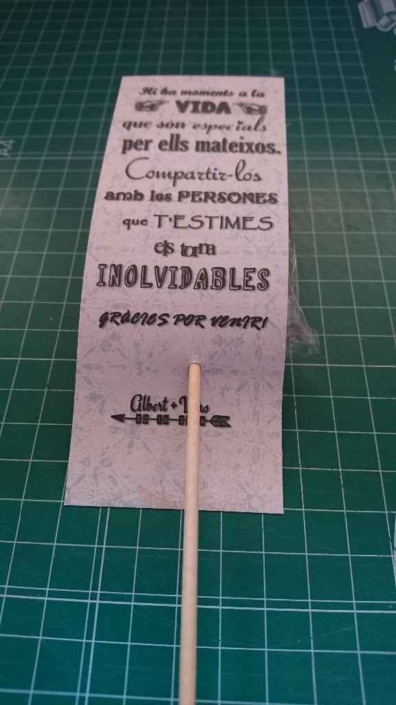 Tarjeta de agradecimiento
