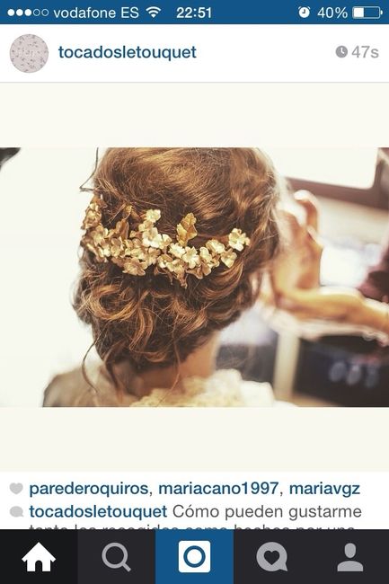 Por fin... mi tocado!! mi look - 1