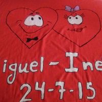 Camiseta del ramo para tirar x atrás 