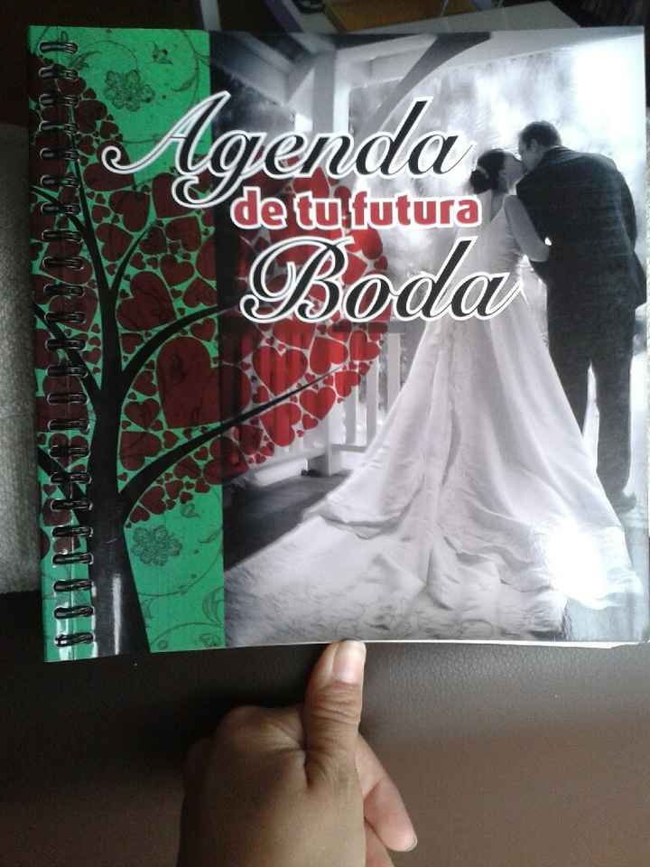 Comprar agenda boda - 1