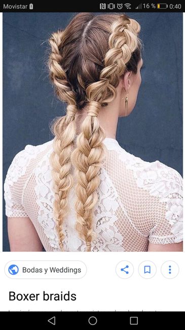 ¿qué pensais de las trenzas? - 1