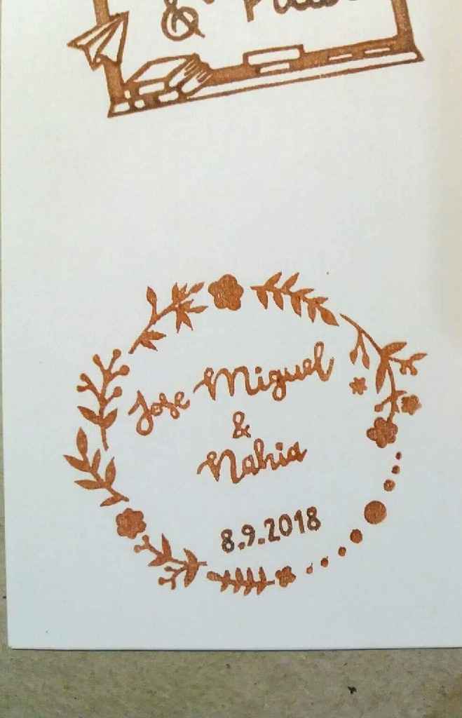  ¡sello y logos de boda! - 1