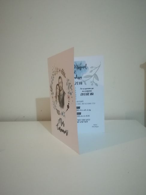 Invitaciones caseras terminadas!! - 3