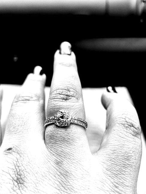Anillo de compromiso/pedida - 1