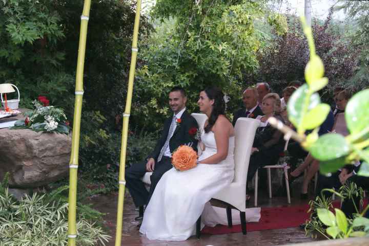 en la ceremonia