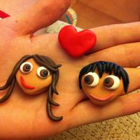 Pins de fimo!