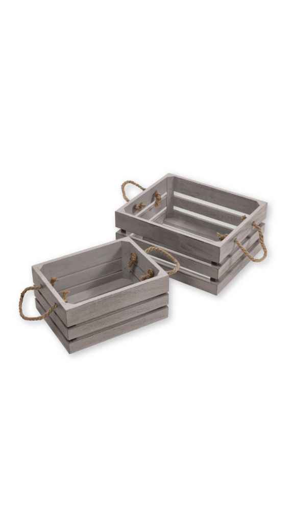Cajas de madera en lidl - 1