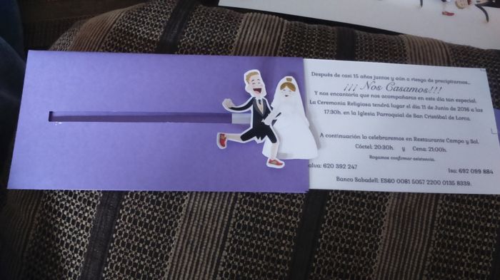 NUESTRA INVITACIÓN DE BODA
