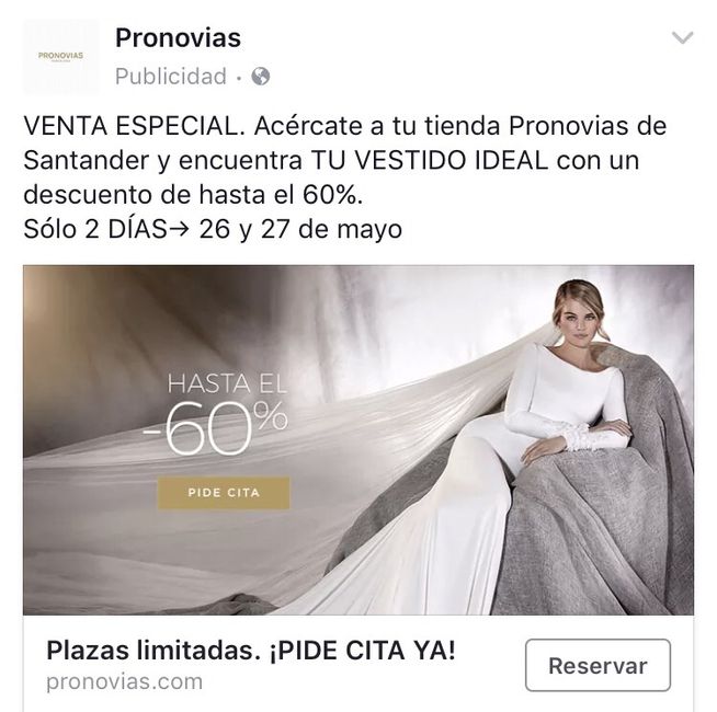 Descuento en pronovias santander!! - 1