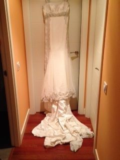 Vestido por delante