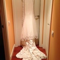 Vestido por delante