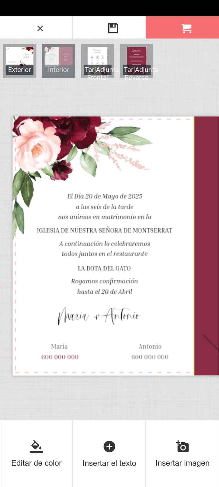 Las invitaciones!! - 1