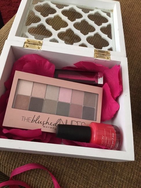 Maquillaje para poner en la maleta