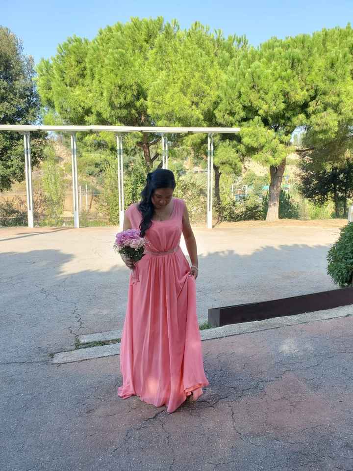 vestido de novia en color - 1
