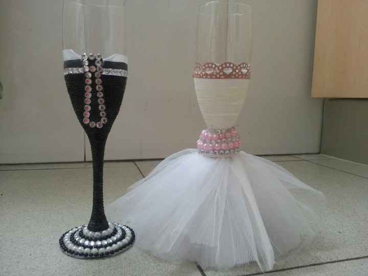 Terminadas mis copas diy! - 1