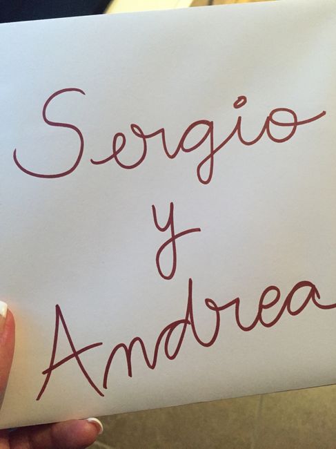 Letras para las invitaciones - 1