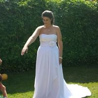 Vestido clara novias