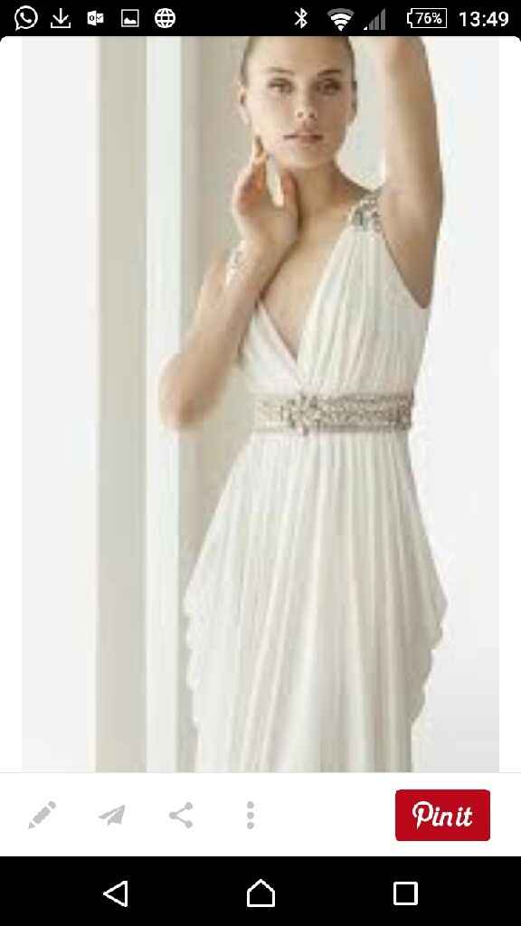 Vestido estilo griego - 1
