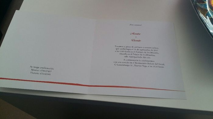 Ya tengo mis invitaciones - 2