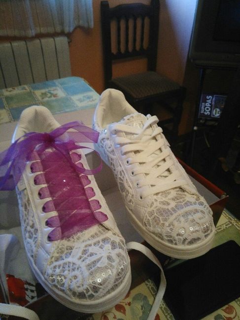 Mis zapatillas de novia. - 1