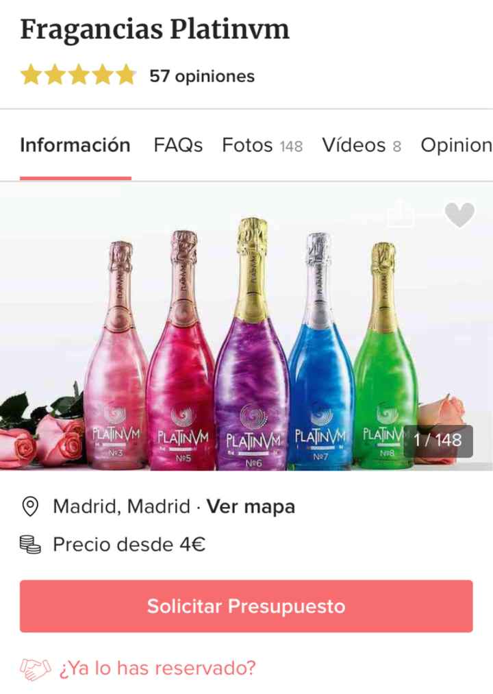 Vinos para la boda - 1
