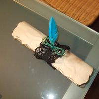 Mini-ligas con pergamino