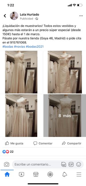 Outlet vestidos Madrid 1