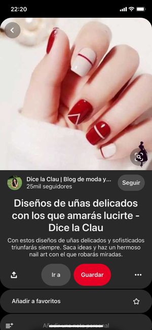 Manicura francesa para el día b 3