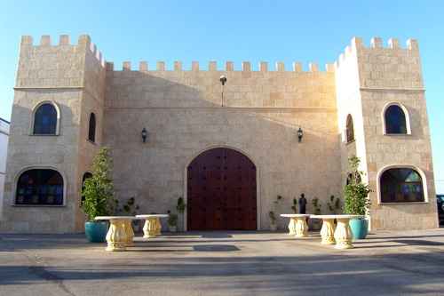 Fachada del salón