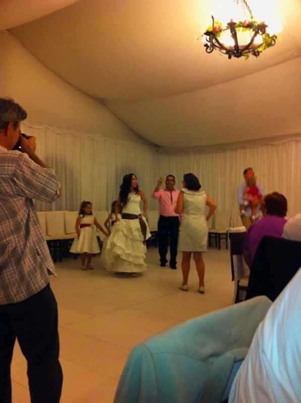 En la carpa
