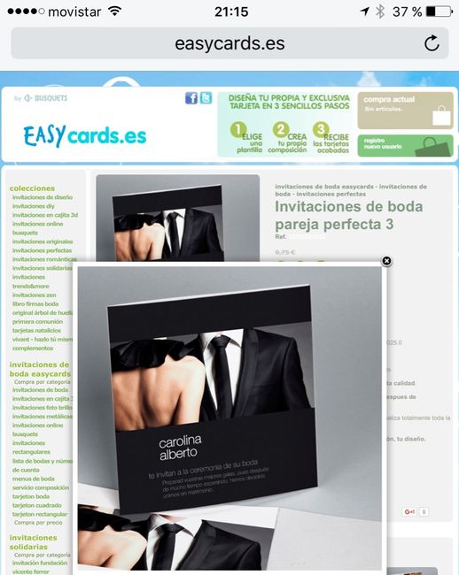 Como son vuestras invitaciones - 1