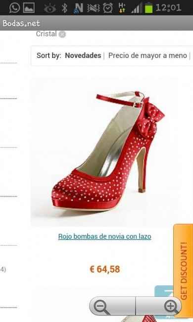 Novias ke lleven zapatos rojos en su dia B - 1