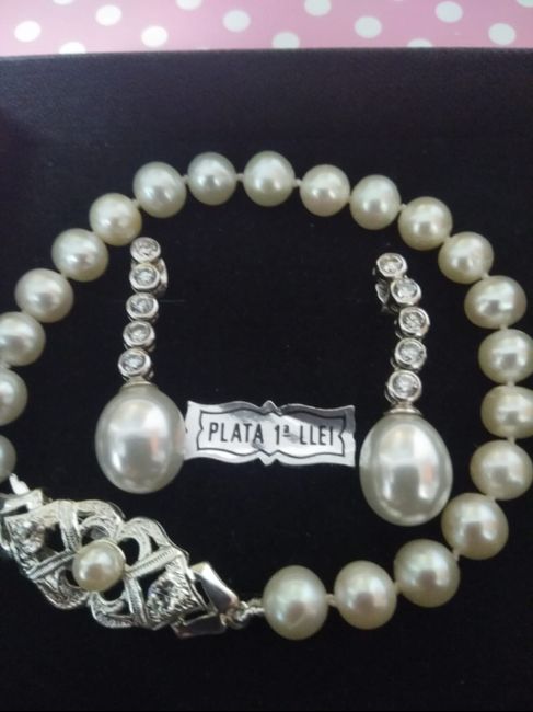 Pendientes y pulsera 1