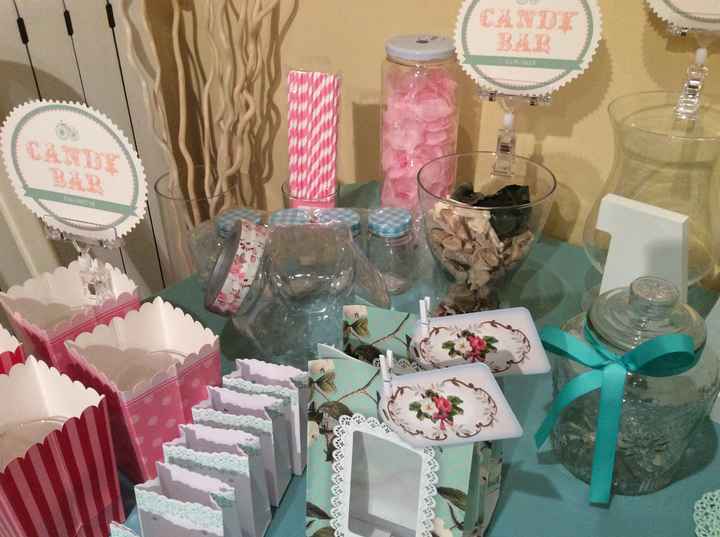 Detalle candy bar