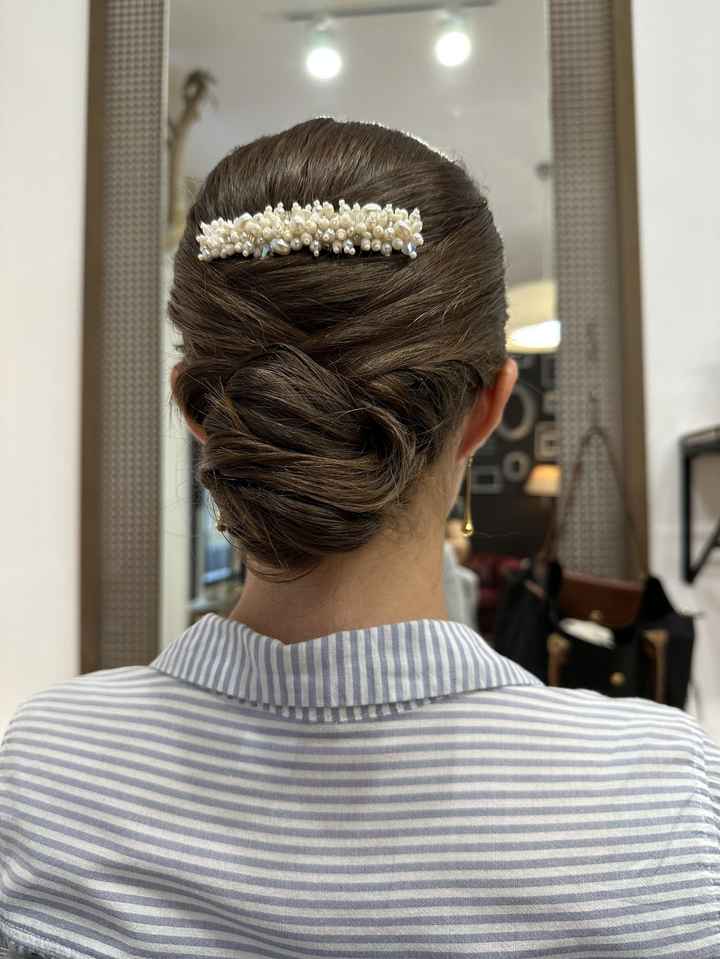 Una de cal, otra de arena. Prueba del vestido, alianzas y peinado. - 2