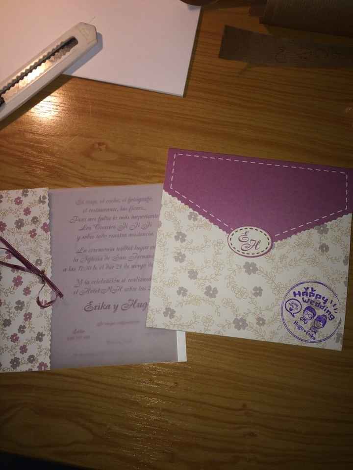 Ya tenemos nuestra invitaciones! - 1