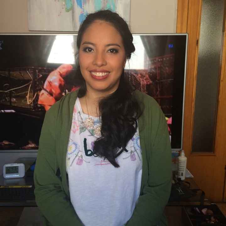 Mi prueba de maquillaje y peinado ! - 5