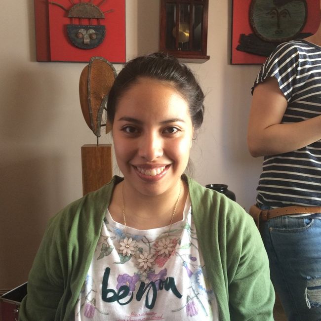 Mi prueba de maquillaje y peinado ! - 2