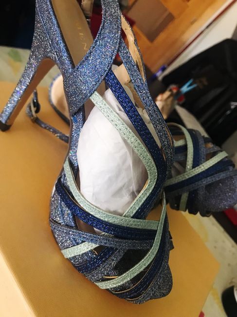 Zapatos azules donde - 1